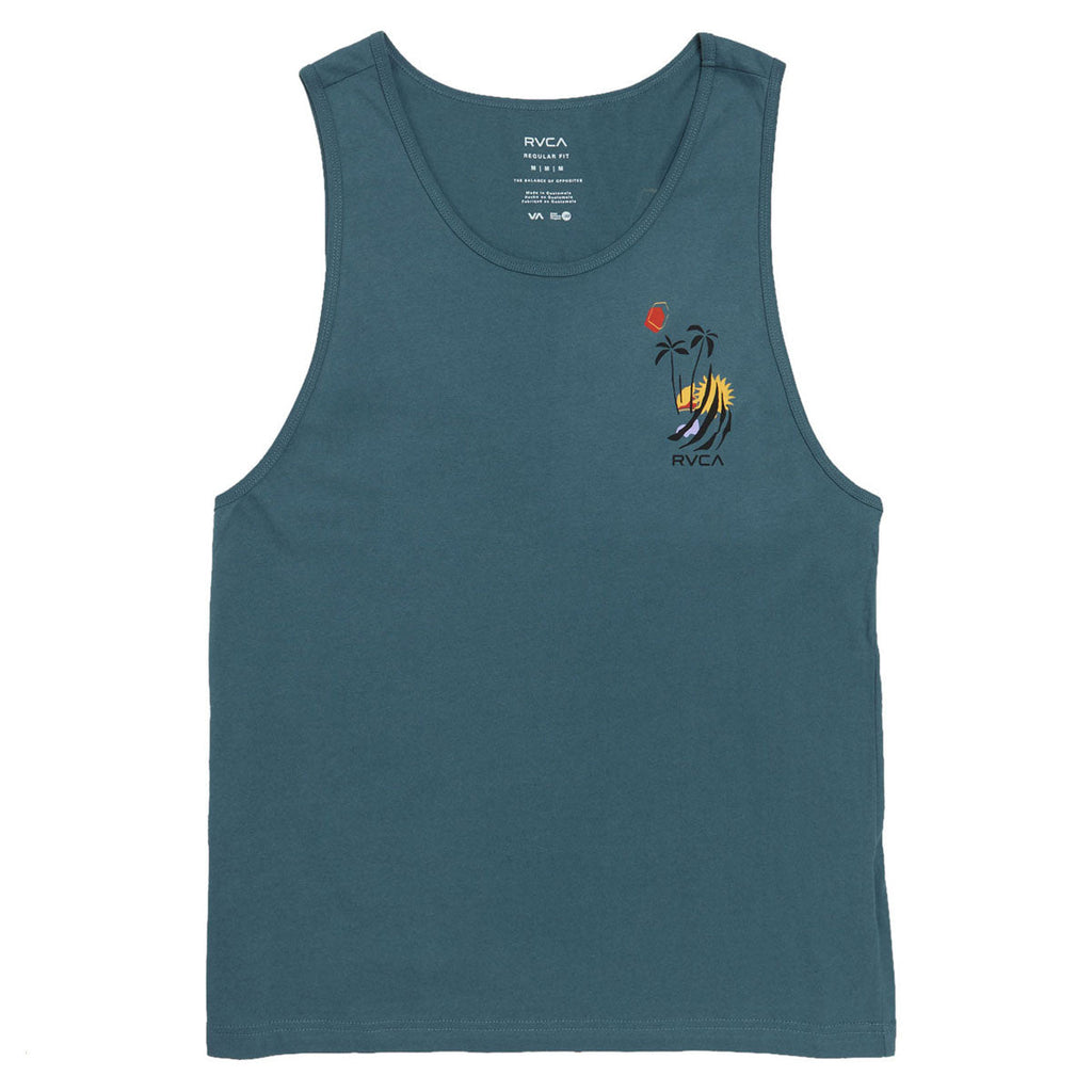 RVCA Cutship Tank Top - Duck Blue