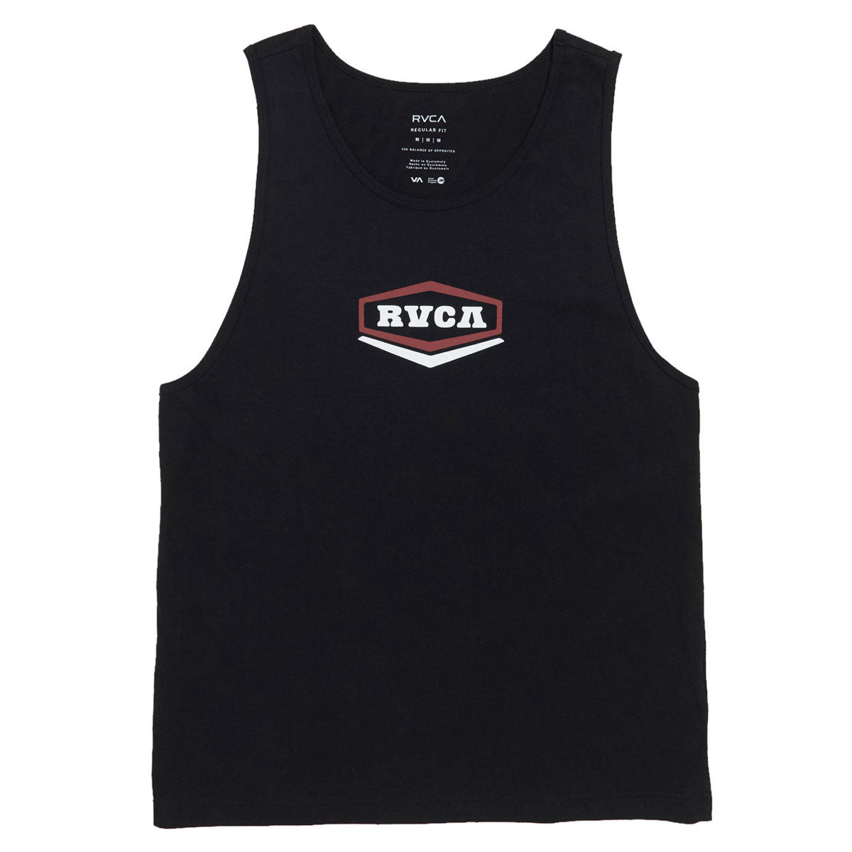 RVCA Hex Inc Tank Top - Black
