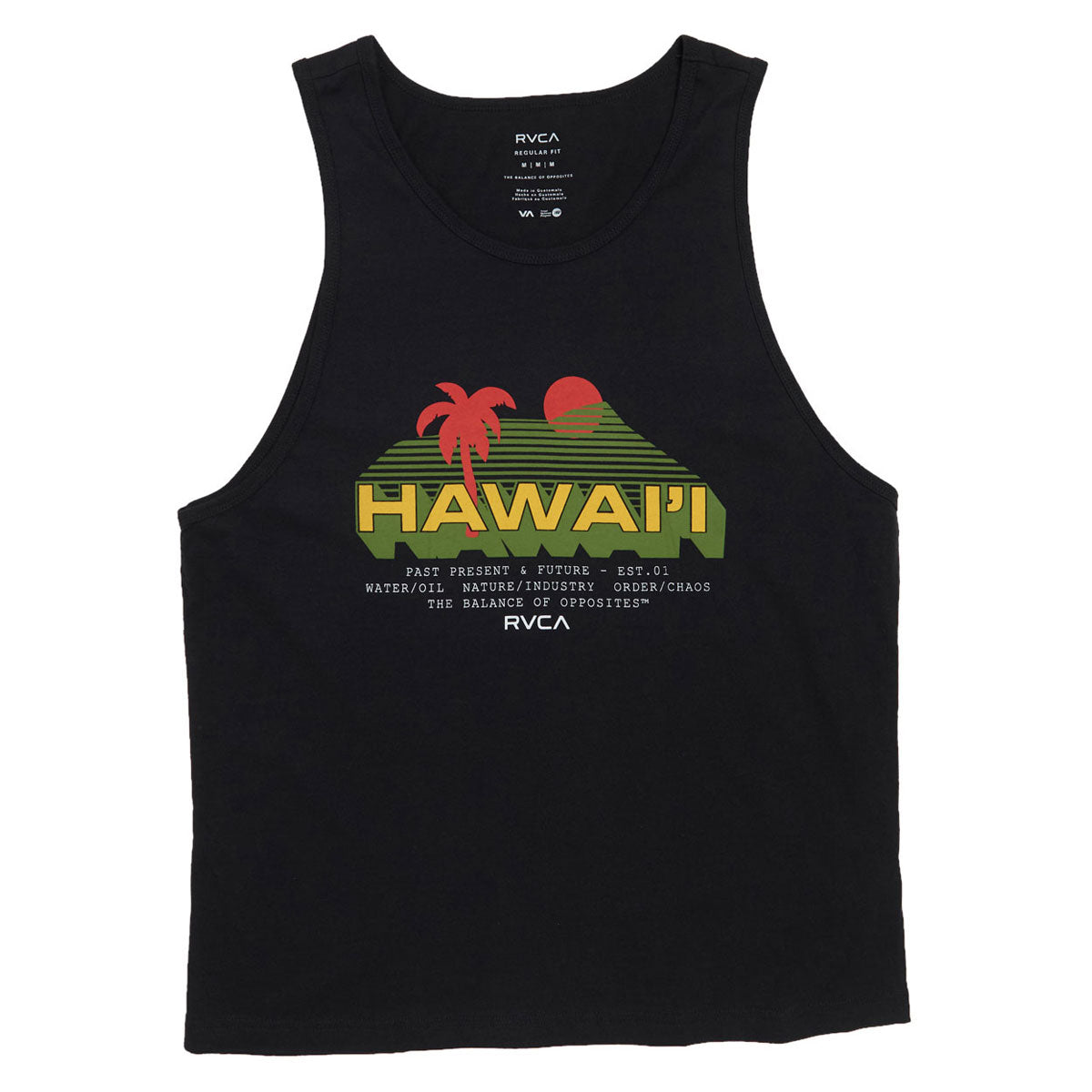 RVCA Timeless Tank Top - Black