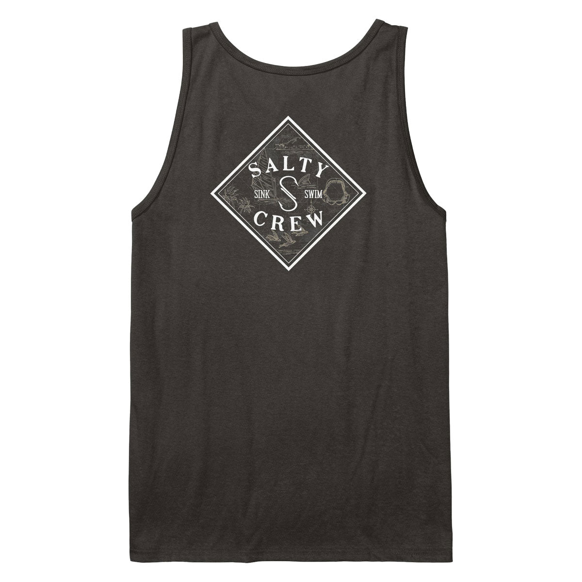 Salty Crew Tippet Fill Tank Top - Black
