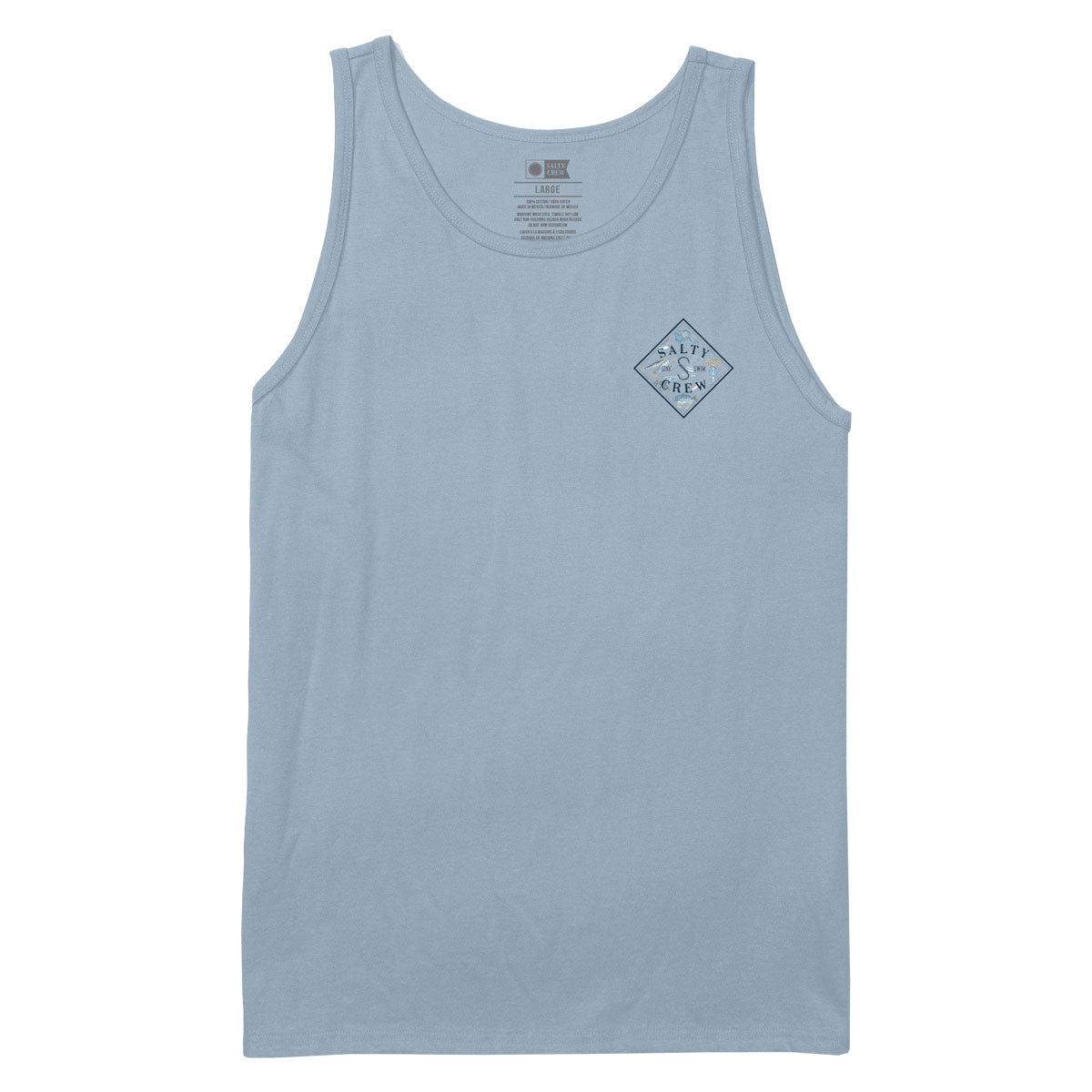 Salty Crew Tippet Fill Tank Top - Blue Fog