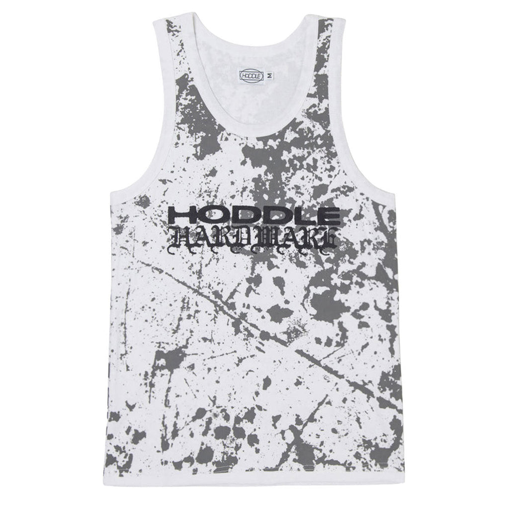 Hoddle Hardware Ribbed Tank Top - White Paint