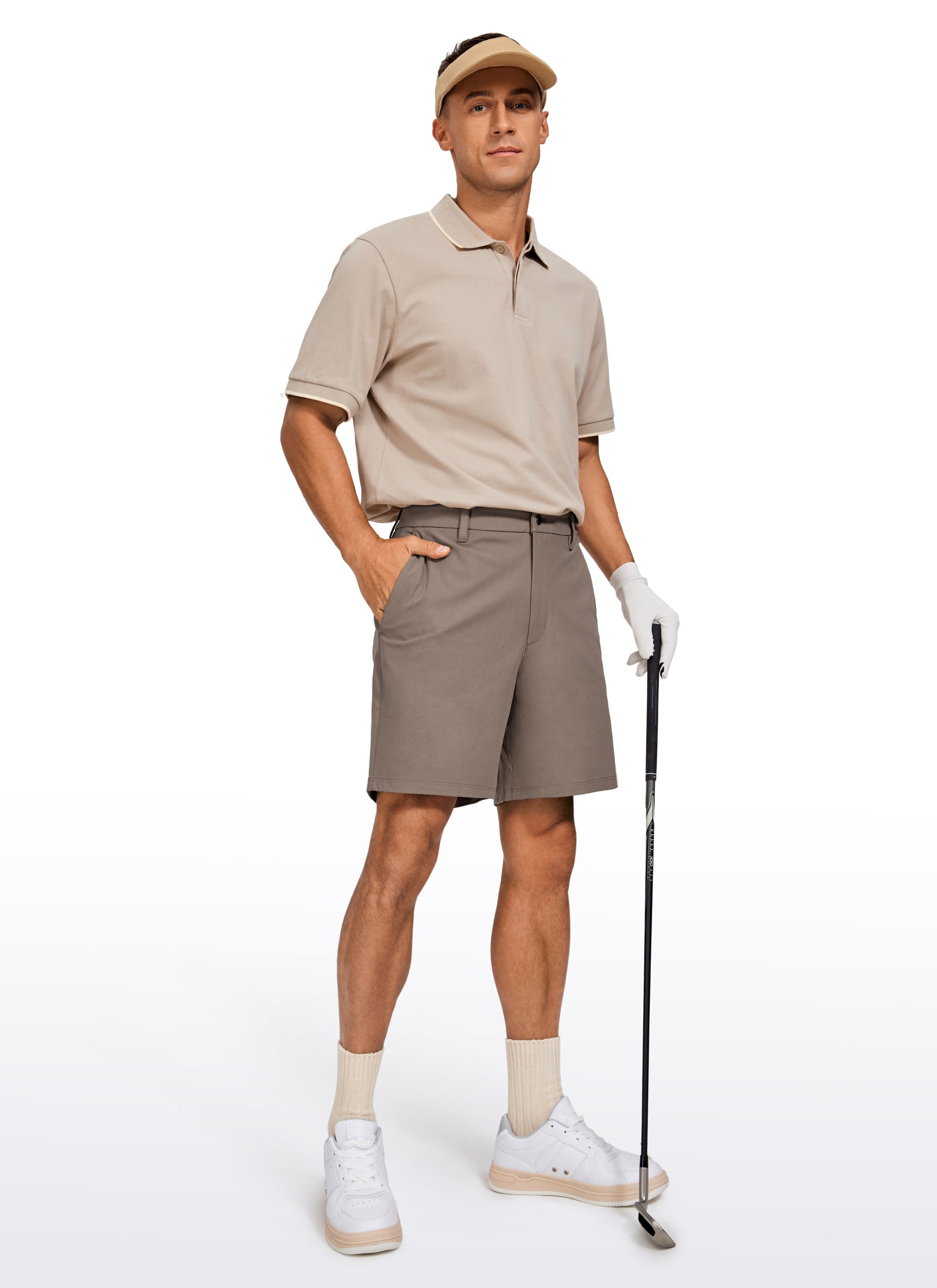 All-Day Comfy Golf Shorts with Pockets 7''