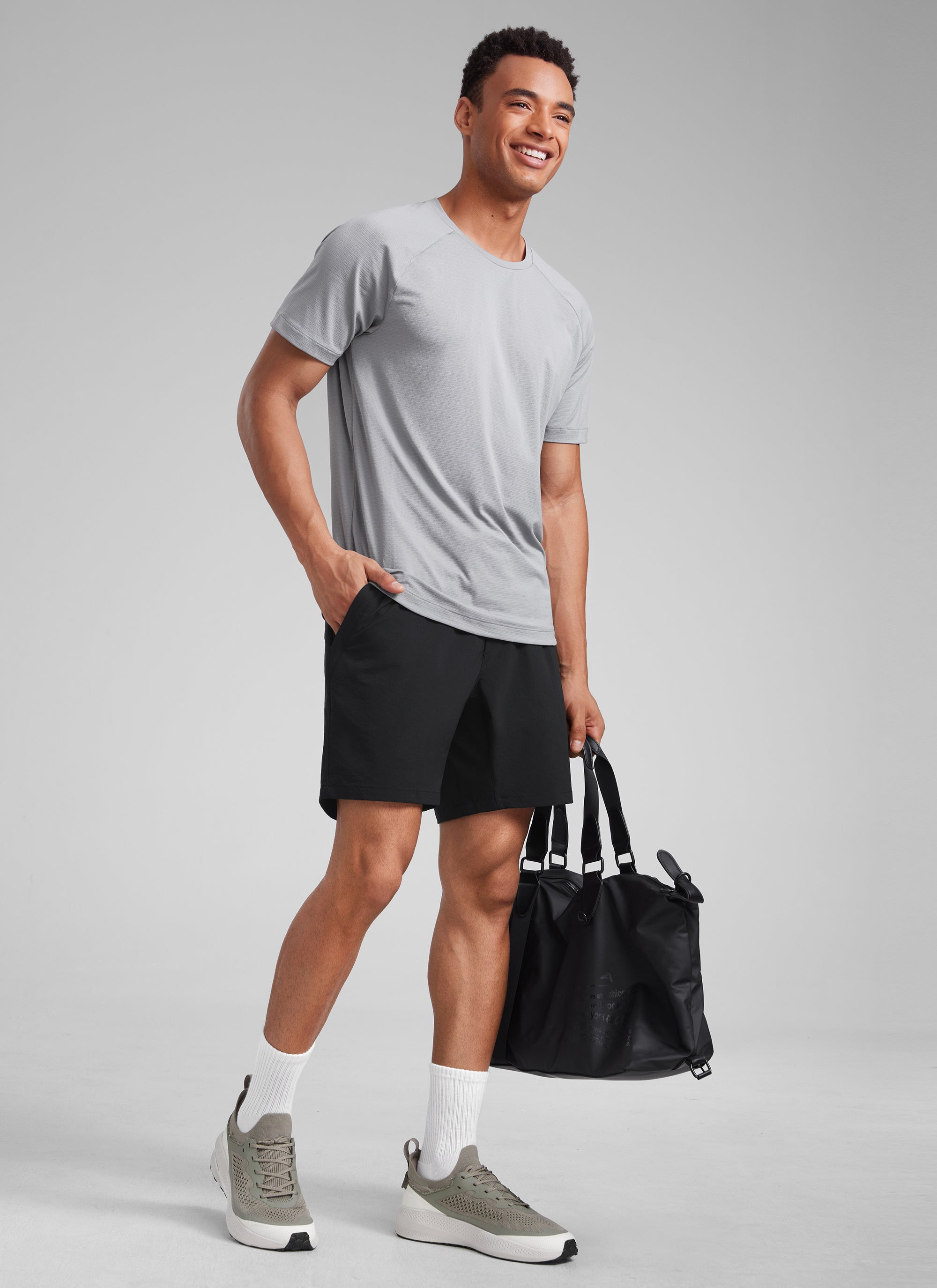 Lightweight Water Resistant Shorts 7" with Zip Pockets